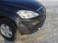 Решетка радиатора 12 мм Ssang Yong Kyron 2